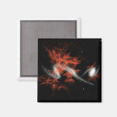 巨大な銀河の塊 マグネット (正面/裏面)