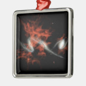 巨大な銀河の塊 メタルオーナメント (左)