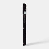 巨大な銀河団マクス J2129-0741 iPhone 15ケース (左側面)
