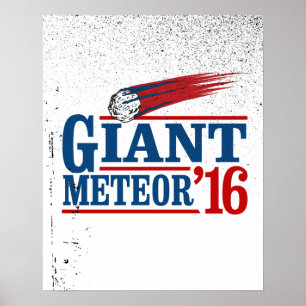 巨大な隕石 2016 ポスター