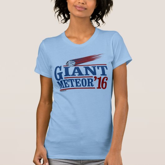 巨大な隕石 2016 Tシャツ (正面)