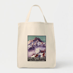 巨大な雪玉ポスターを作るいけない格言 トートバッグ