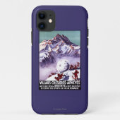巨大な雪玉ポスターを作るいけない格言 Case-Mate iPhoneケース (裏面)