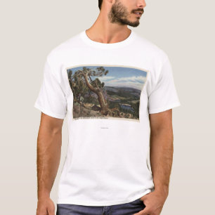 巨大な頂上の樹木限界線 Tシャツ
