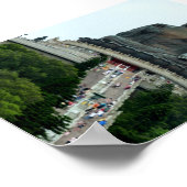 巨大な香港の座っている仏 ポスター (角)