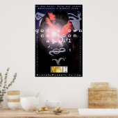 巨大な「神の独自の漫画アンビル」ポスター ポスター (キッチン)