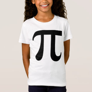 巨大な「Pi」記号 Tシャツ