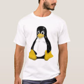 巨大なLINUXのタキシードのクラシック Tシャツ (正面)