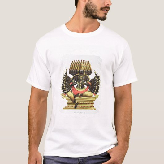 巨大なRavana (色のlitho) Tシャツ (正面)