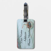 巨大なRMSの海試験 ラゲッジタグ (裏面縦)