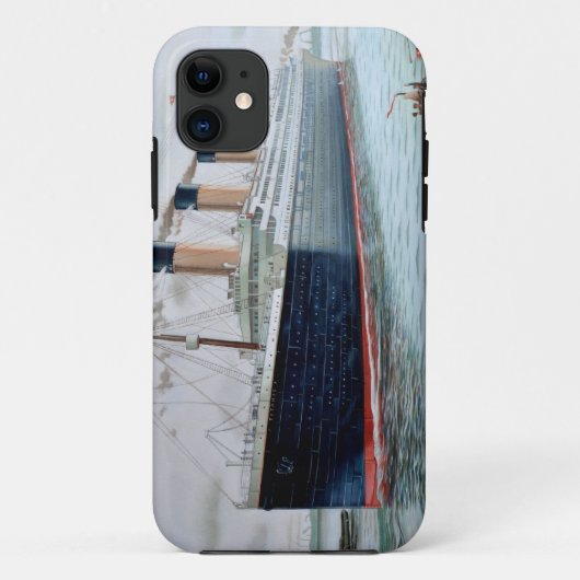 巨大なRMSの海試験 Case-Mate iPhoneケース (裏面)