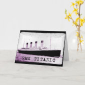 巨大なRMS カード (黄色い花)