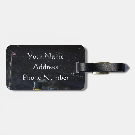 巨大なRMS ラゲッジタグ (裏面横)