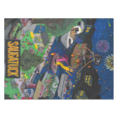 巨大なSaugatuck (夜)の綿のテーブルクロス テーブルクロス (正面(横))