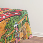 巨大なSaugatuck (日)の綿のテーブルクロス テーブルクロス (インサイチュ)