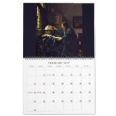 巨大なVermeer 2016 カレンダー (2月 2027)