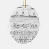 巨大のの損失への照会: 十字のsectio セラミックオーナメント (右)