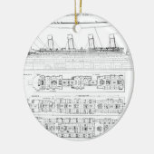 巨大のの損失への照会: 十字のsectio セラミックオーナメント (左)