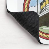 巨大のイラストレーション マウスパッド (コーナー)