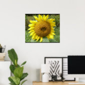 巨大ひまわりポスター ポスター (ホームオフィス)