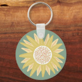 巨大ひまわり キーホルダー (正面)