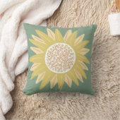 巨大ひまわり クッション (ブランケット)