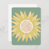 巨大ひまわり シーズンカード (正面/裏面)