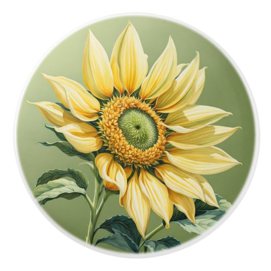 巨大ひまわり セラミックノブ (正面)