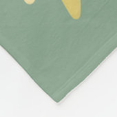 巨大ひまわり フリースブランケット (角)