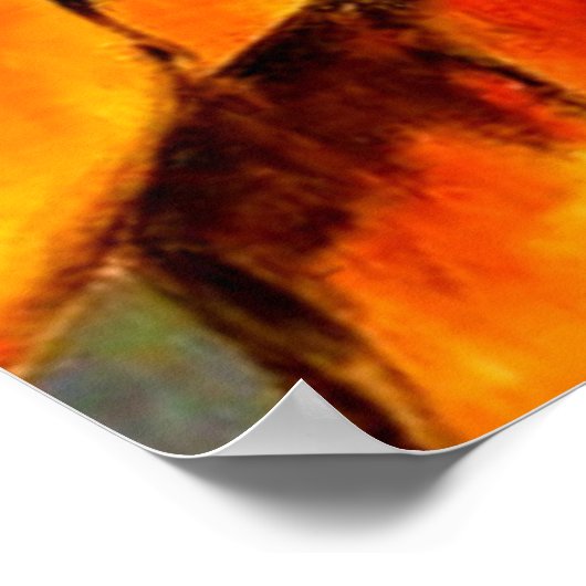 巨大ひまわり ポスター (角)