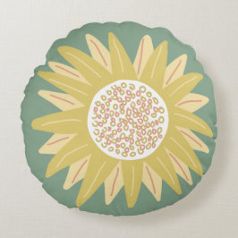 巨大ひまわり ラウンドクッション