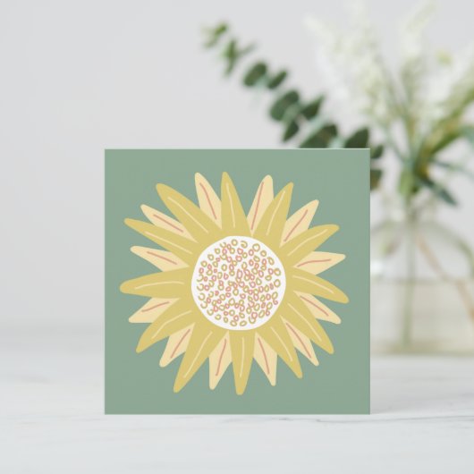 巨大ひまわり 招待状 (スタンド正面)