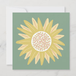 巨大ひまわり 招待状