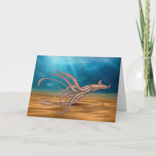 巨大イカ カード (正面)