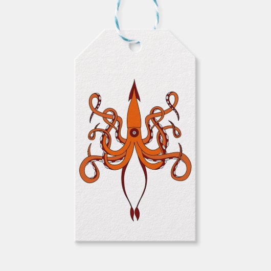 巨大イカ ギフトタグ (正面)