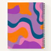 巨大オーガニックモノグラムのカモダンーブ ノートブック (裏面)