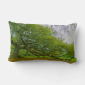 巨大オークの木の芸術枕 ランバークッション (裏面)