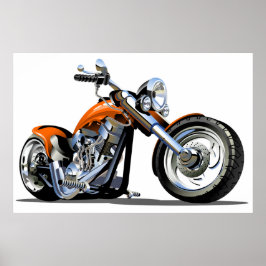 巨大オートバイポスター ポスター
