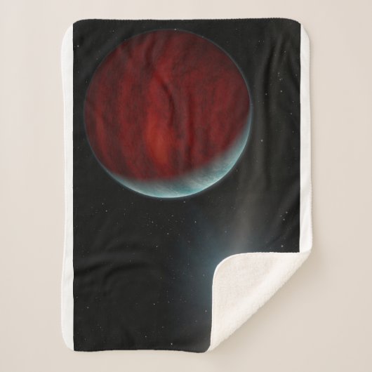 巨大ガス惑星のまわりに白い矮星。 シェルパブランケット (正面)