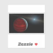 巨大ガス惑星のまわりに白い矮星。 シール (シート)