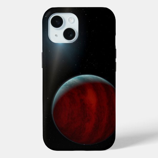 巨大ガス惑星のまわりに白い矮星。 Case-Mate iPhoneケース (裏面)