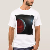 巨大ガス惑星のまわりに白い矮星。 Tシャツ (正面)