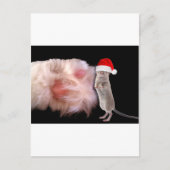 巨大キャットポーリトルクリスマスマウス シーズンポストカード (正面)