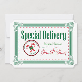 巨大クリスマススペシャルカスタムデリバリーラベル