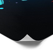 巨大サイケデリックハタ ポスター (角)