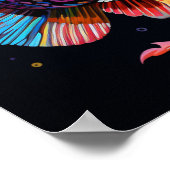 巨大サイケデリックハタ ポスター (角)