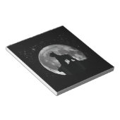 巨大シュナウザー男性女性子供ギフトコピー ノートパッド (アングル)