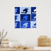 巨大シュレッダープロスケートボード壁ポスター ポスター (キッチン)