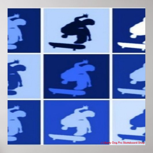 巨大シュレッダープロスケートボード壁ポスター ポスター (正面)