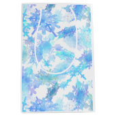 巨大スノーフレークスラッピング紙 ミディアムペーパーバッグ (正面)